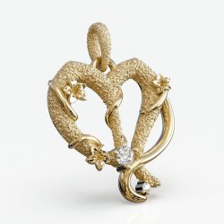 Jomfruen stjernetegns vedhng