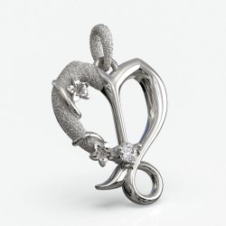 Stenbukken stjernetegns vedhng